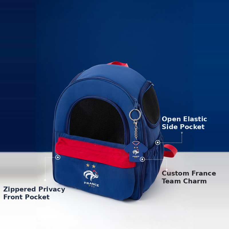 France FFF Pet Travel Backpack
